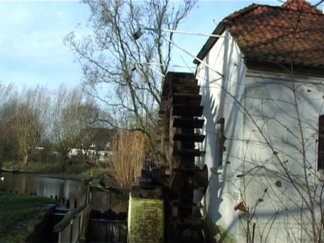 Moers : Venloer Straße, Aumühle ( Wassermühle ) im Jahr 2000